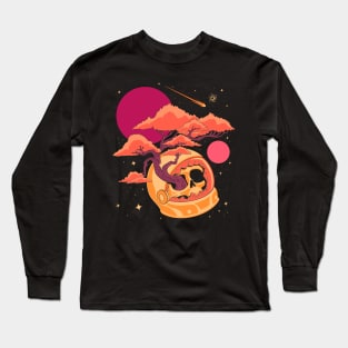 Rebirth in the space Long Sleeve T-Shirt